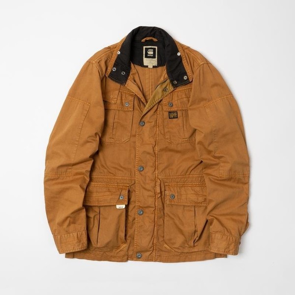 Men G-Star Raw Jacket Mustard Cotton 40 /L / 48