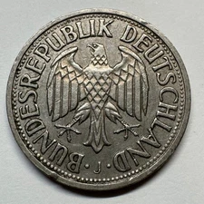 1962 Germany 1 Mark - Coin #C-040