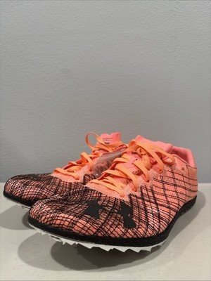 New UA Hovr Shakedown Dark Sky Distance Track Spike Cleats 3026064-001 Size M10