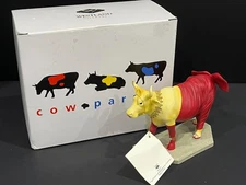 PERFECT WESTLAND COW PARADE DIAMONDS ARE A COWS BEST FRIEND   91222    IN BOX