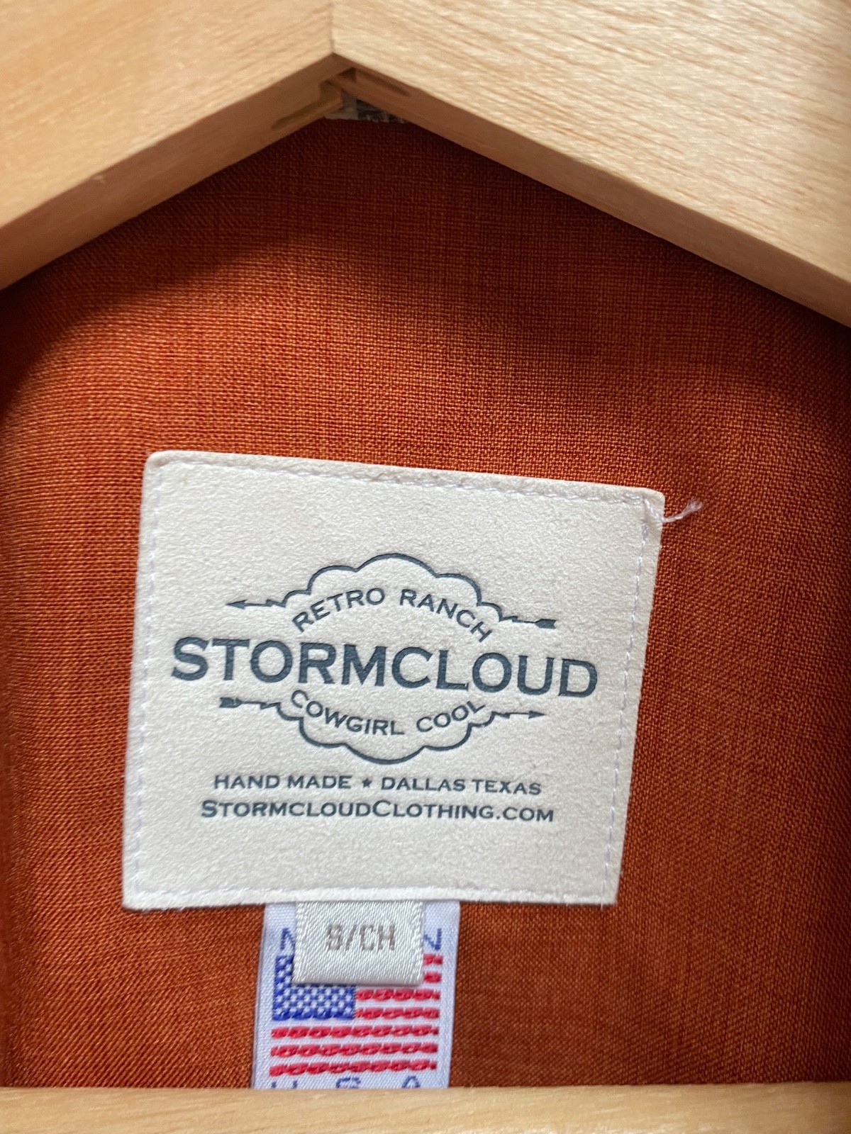 Stormcloud Rust Jacobean Double Collar Blouse- Si… - image 3