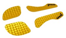 Uni BLING! decalcomanie prismatiche per seggiolino bici BMX MINI - GIALLO