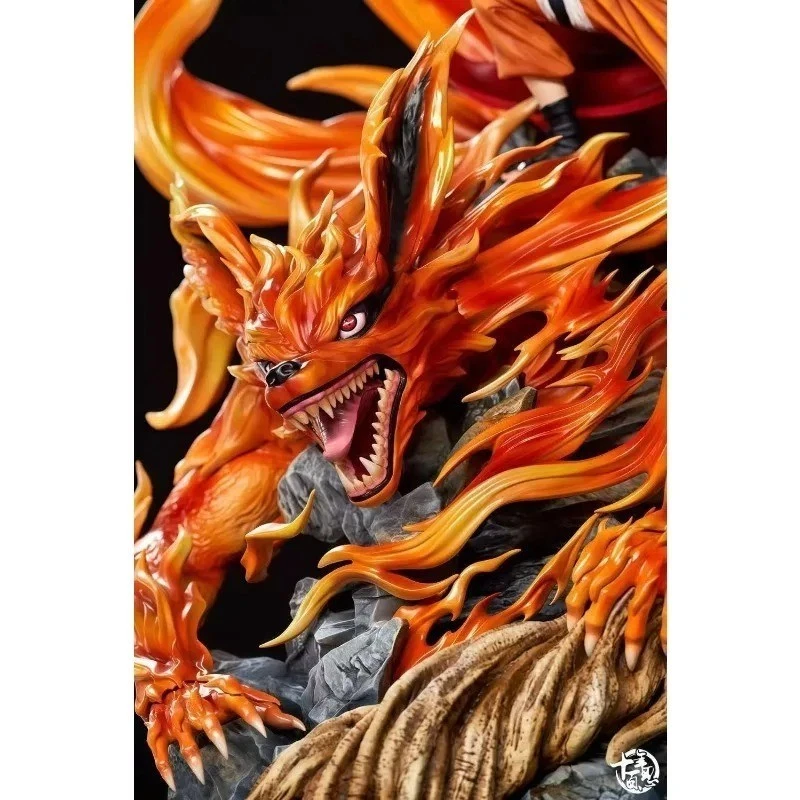 Statuetta Naruto Kurama 43 cm - Uzumaki Naruto in modalità Kurama - pvc - Immagine 2 di 4