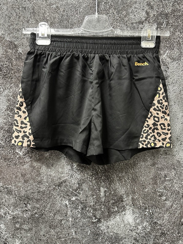 NEU - Bench | Kurze Hose | Hotpant | Schwarz | Leopard | Größe M | NP 29 EUR - Bild 1 von 3