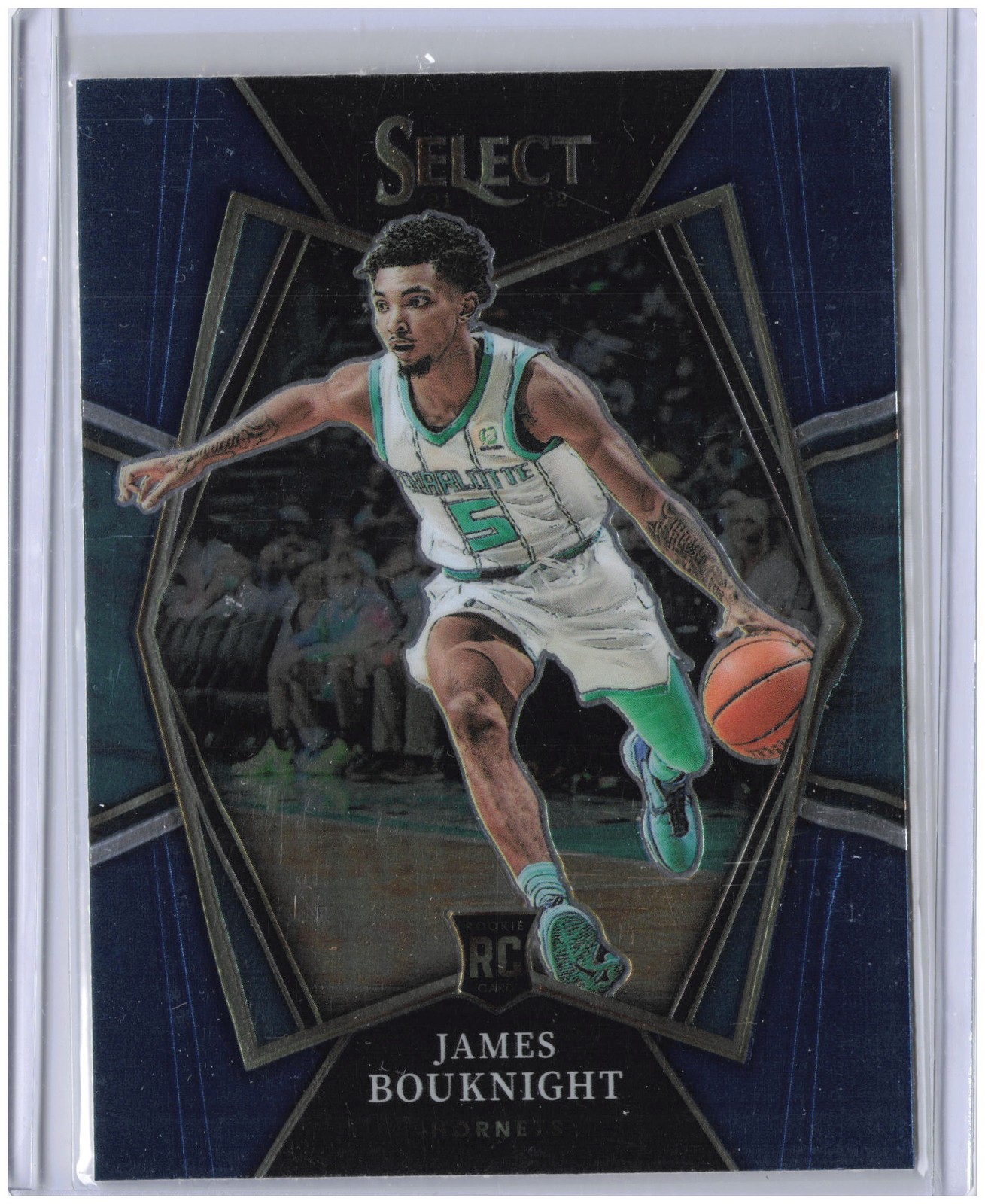 2021-22 Panini Select #122 James Bouknight Blue Prizms