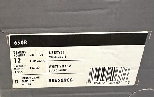 Size 12 - New Balance 650R “Honeycomb” (2023) - Picture 7 of 8