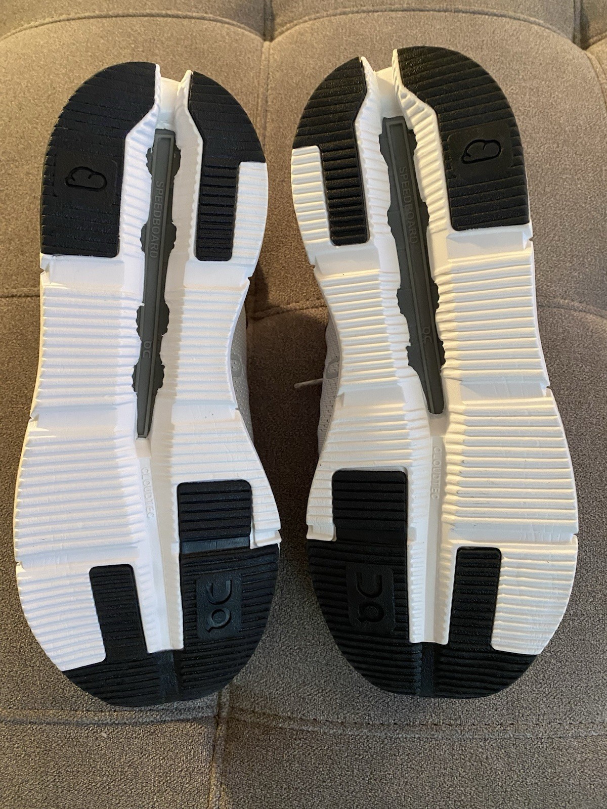 On Cloudnova White  Sand Umber Cloudtec Athletic … - image 5