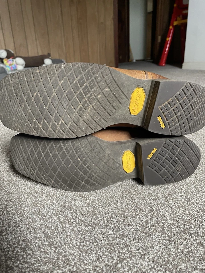 Botas de Trabajo Chippewa Hombre’s 6 1/2 Mujer’s 7 1/2 Excelente Estado Suavemente Usadas Foto 3 de 4