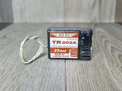 Thunder Tiger Ace RC TR202A 27MHz 2 Kanal AM Funkempfänger EB4 TS4N Nitro RC 