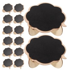  50 Pcs Food Service Signs Party Card Message Board Dessert Display