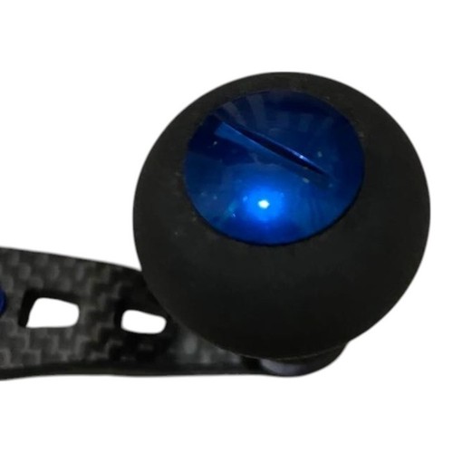Manivela de carbono compuesto de estudio 102 mm azul Shimano EVA perillas... - Imagen 6 de 6