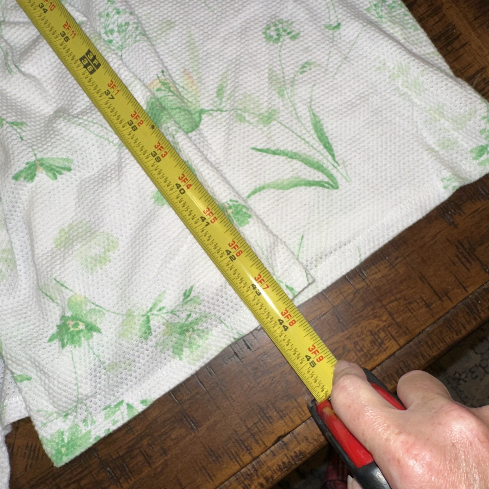 Earth Angels Nightgown White Floral Super Soft Snaps Down Front Size L