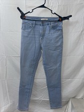 Levi Strauss 721 High Rise Skinny Jeans Womens 30 Medium Wash Denim 30W x 30L