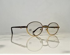 Gold Big C VVS MOISSANITE Clear Sunglasses Iced Buffs Glasses C  decor