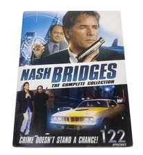 Nash Bridge: The Complete Collection 22-Disc DVD TV Series Seasons 1-6 CBS VGC