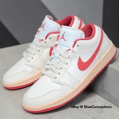 Nike Air Jordan 1 Low Shoes Pink Salt Guava Ice DC0774-109 Women's Sizes NEW