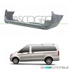 Stoßstange hinten grundiert lackierfähig PDC für Mercedes Vito W447 Mixto