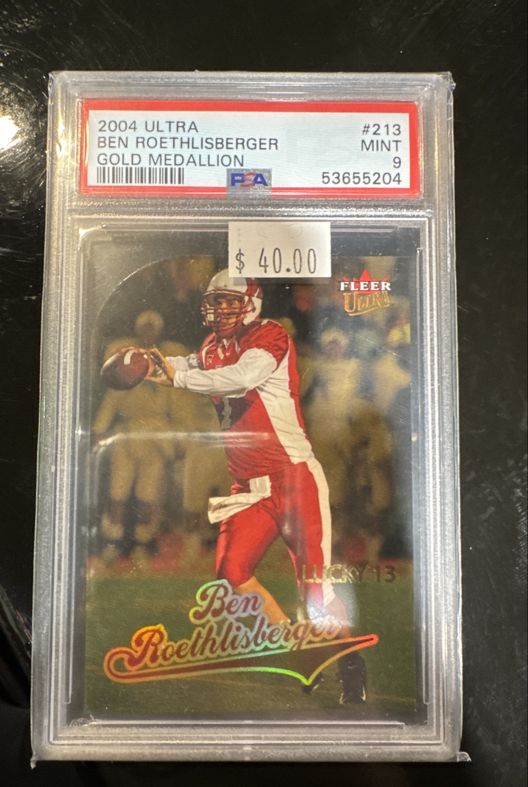 Ben Roethlisberger Ultra Gold Medallion #213 Gold Medallion