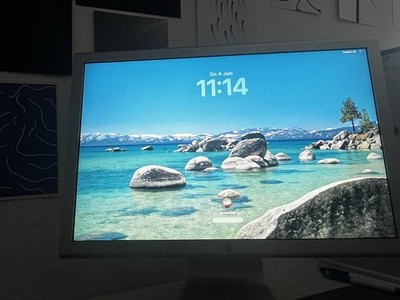 Apple Cinema Display 20-Inch Widescreen mit Netzteil und OVP