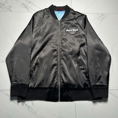 Hard Rock Cafe The Beatles Abbey Road London UK Bomber Jacket image 2
