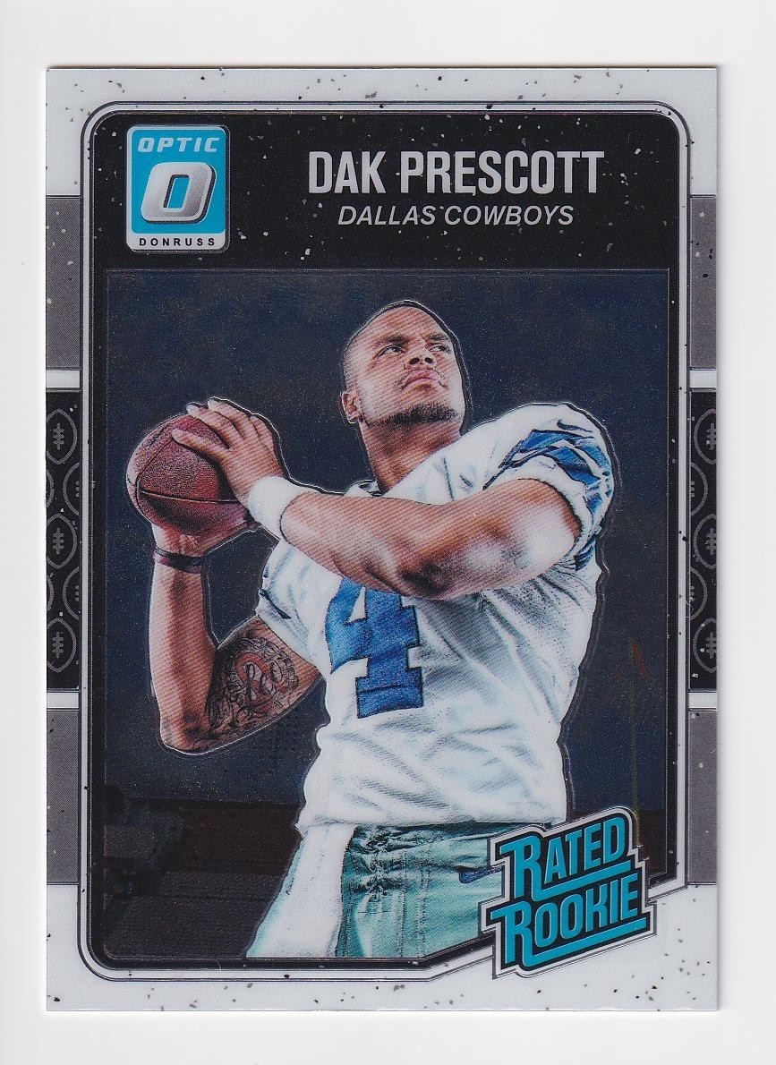 2016 Panini Donruss Optic Dak Prescott #162 Rookie RC Mint