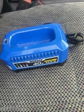 Kobalt 40V Max Lithium-Ion Battery Charger KRC 40-06 Blue Charges 1 Battery 40V
