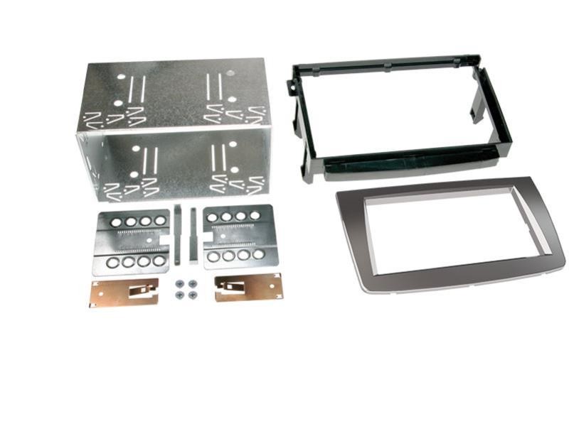 Cache autoradio de qualité pour Alfa Romeo MiTo ap08 finition argent