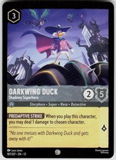 Darkwing Duck Shadowy Superhero 187/204 Attack of the Vine Disney Lorcana