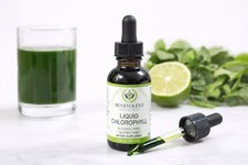Liquid Chlorophyll Drops 2 Oz 120 Day Supply Detox Digestive Support Made In USA