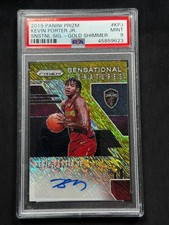 2019 Panini Prizm Kevin Porter Jr.  RC Auto Gold Shimmer 10/10 PSA 9#WHP