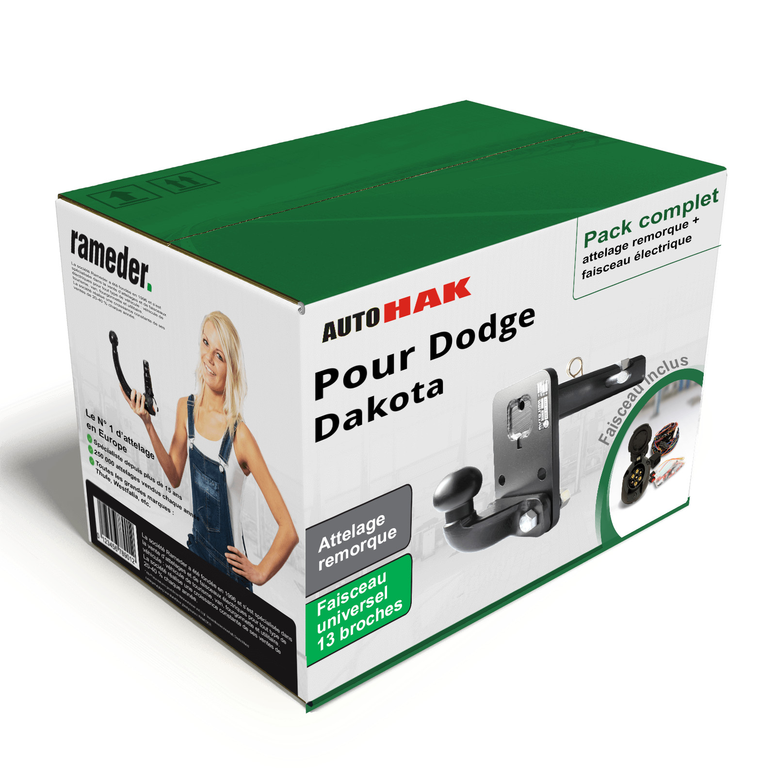 Attelage Dodge Dakota 95 col de cygne pour résoudre vos problèmes de charge