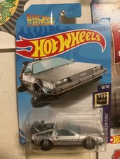 Hot Wheels Back to the Future DeLorean Time Machine Hover Mode Diecast 1:64