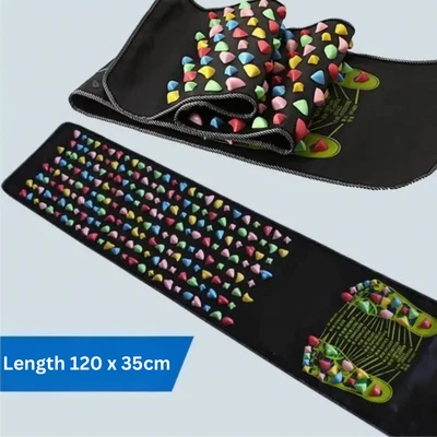 Reflexology Foot Massage Mat – Acupressure Walking Pad for Circulation & Pain Re