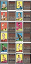1972-1973 TOPPS BASKETBALL PARTIAL SET 240/264 MANY STARS NO DUPS 90% OF THE SET