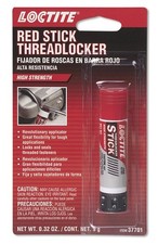 Loctite 511537 Red High Strength Threadlocker Stick, 9-Gram