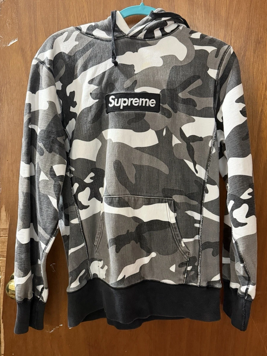 Supreme Camouflage Regular Size Hoodies & Sweatshirts for Men for