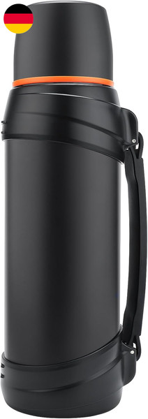 Thermosflasche Thermoskanne 2.5L, Isolierkanne Edelstahl Trinkflasche, Isolierfl-image