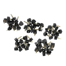 60PCs (5 Different Size) High Heel Shoe Repair Tips Taps Dowel Lifts Replacement