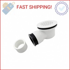 Low Profile Shower Drain Kit for 2  Side Outlet Shower Drain  with 1.5  Adapter M