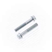 Bolt Motorcycle Hardware, Inc 8MM Hex Flange Bolt 6X35MM 10 Pack