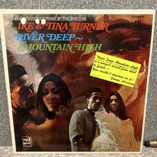 Ike & Tina Turner River Deep - Mountain High Vinyl LP A&M SP-4178 Phil Spector