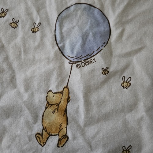 Set lenzuola gemelle vintage Disney Classic Winnie The Pooh federa piatta USA - Foto 2 di 9