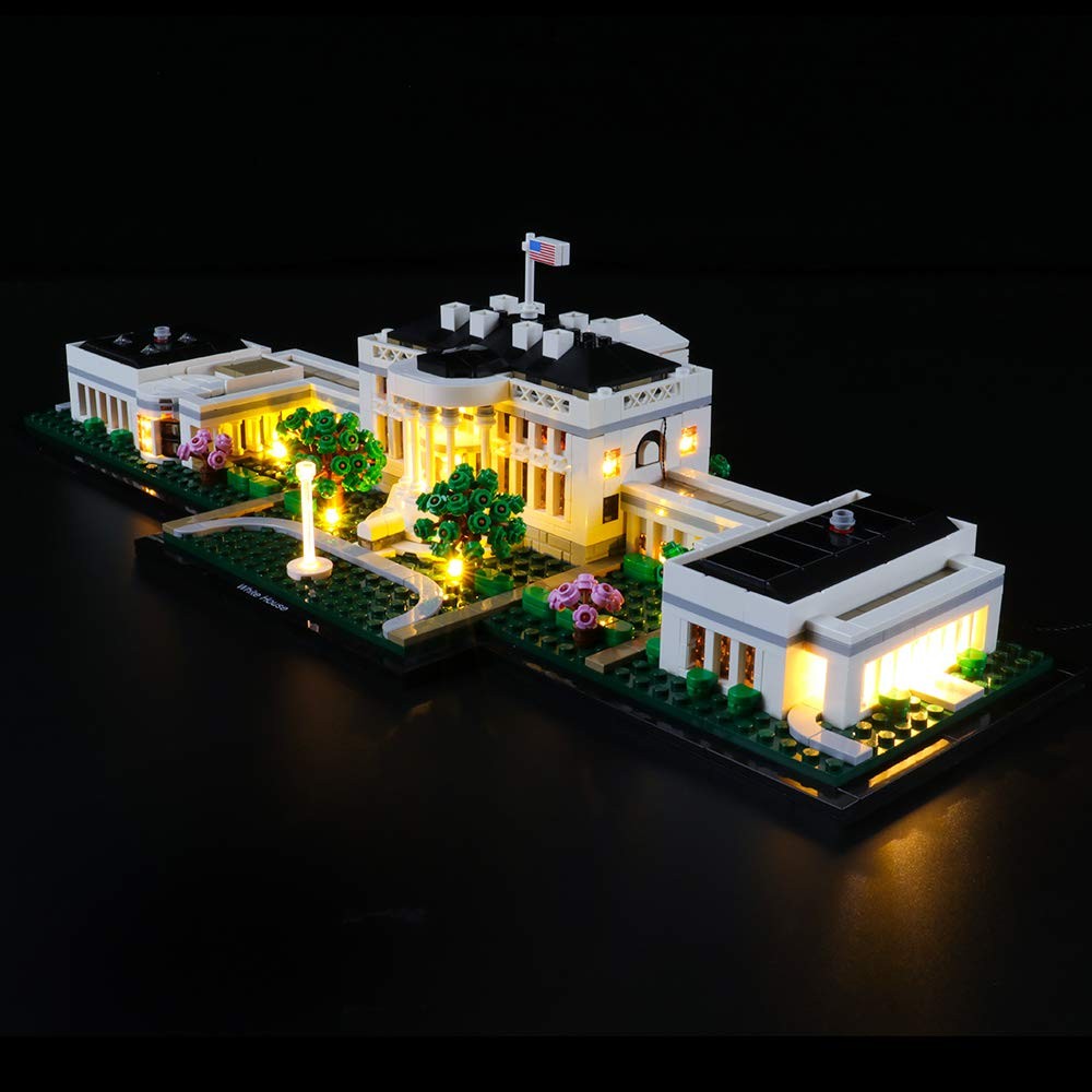 White House LED Lighting Kit for Lego Architecture 2105
