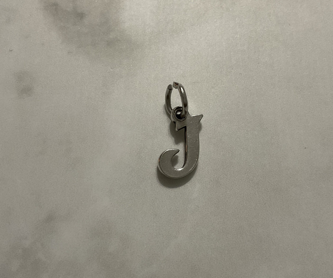 James Avery Sterling Silver Script Initial Charm … - image 1