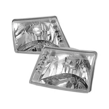 Spec-D Tuning LH-RAN98-TM Crystal Housing Headlights for 98 to 00 Ford Ranger...