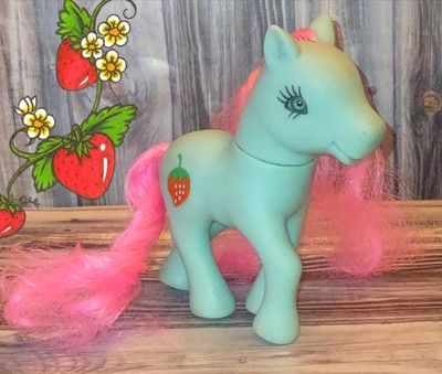 Gi-Go Wonder Pony Gem Twinkle Eye Strawberry Mint Green Pony Pink Hair