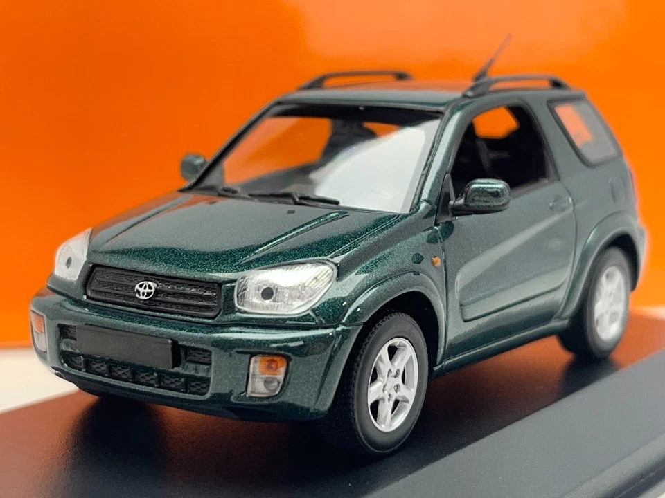 Modello Auto Diecast Minichamps Toyota RAV 4 RAV4 Verde 1/43 - Immagine 2 di 4
