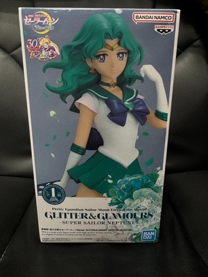 Neue ungeöffnete GLITTER & GLAMOURS Super Sailor Neptune Figur