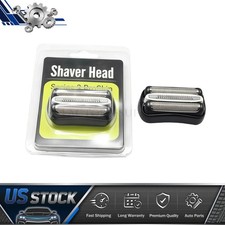 2 Pack 32B Shaver Head Razor Foil Cassette Blade Compatible with Braun Series 3