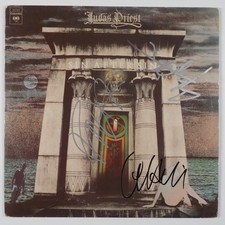 Judas Priest JSA Signed Autograph Record Album Vinyl Sin After Sin